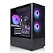 SYSTEMTREFF Basic Gaming PC AMD Ryzen 5 PRO 5655G 6x4.4GHz | Radeon RX Vega 7 4K HDMI DX12 | 512GB M.2 NVMe | 16GB DDR4 RAM | WLAN Desktop Computer Rechner für Gamer, Zocker