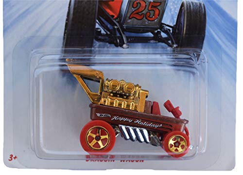 HOT Wheels Holiday HOT RODS 2014 Series DRAGGIN' Wagon 7/8 miniatura 2