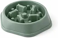 Comedouro Lento para Cães | Anti Engasgo e Anti Voracidade | Formato Labirinto com Obstáculos | Plástico Resistente | Pequeno e Médio Porte