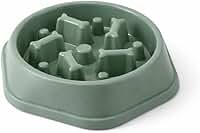 Comedouro Lento para Cães | Anti Engasgo e Anti Voracidade | Formato Labirinto com Obstáculos | Plástico Resistente | Pequeno e Médio Porte