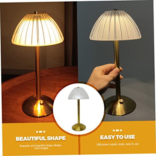 Lámpara de mesa LED retro para dormitorio y exterior miniatura 5