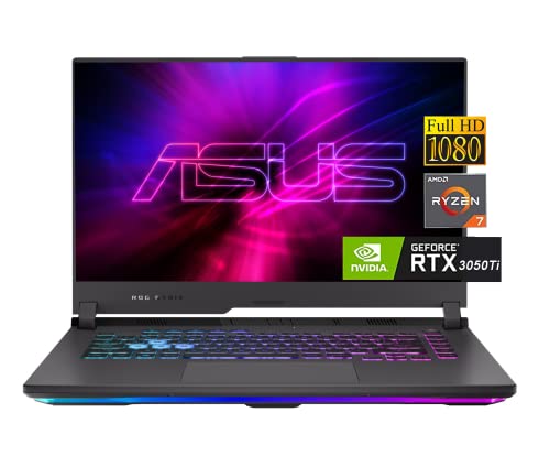Image of Newest ASUS ROG Strix G15 Gaming Laptop, 15.6 inch 300Hz IPS Type FHD Display, NVIDIA GeForce RTX 3070, AMD Ryzen R9-5900HX, 16GB DDR4 RAM, 512GB PCIe SSD, WiFi 6, Per-Key RGB Keyboard + HDMI Cable