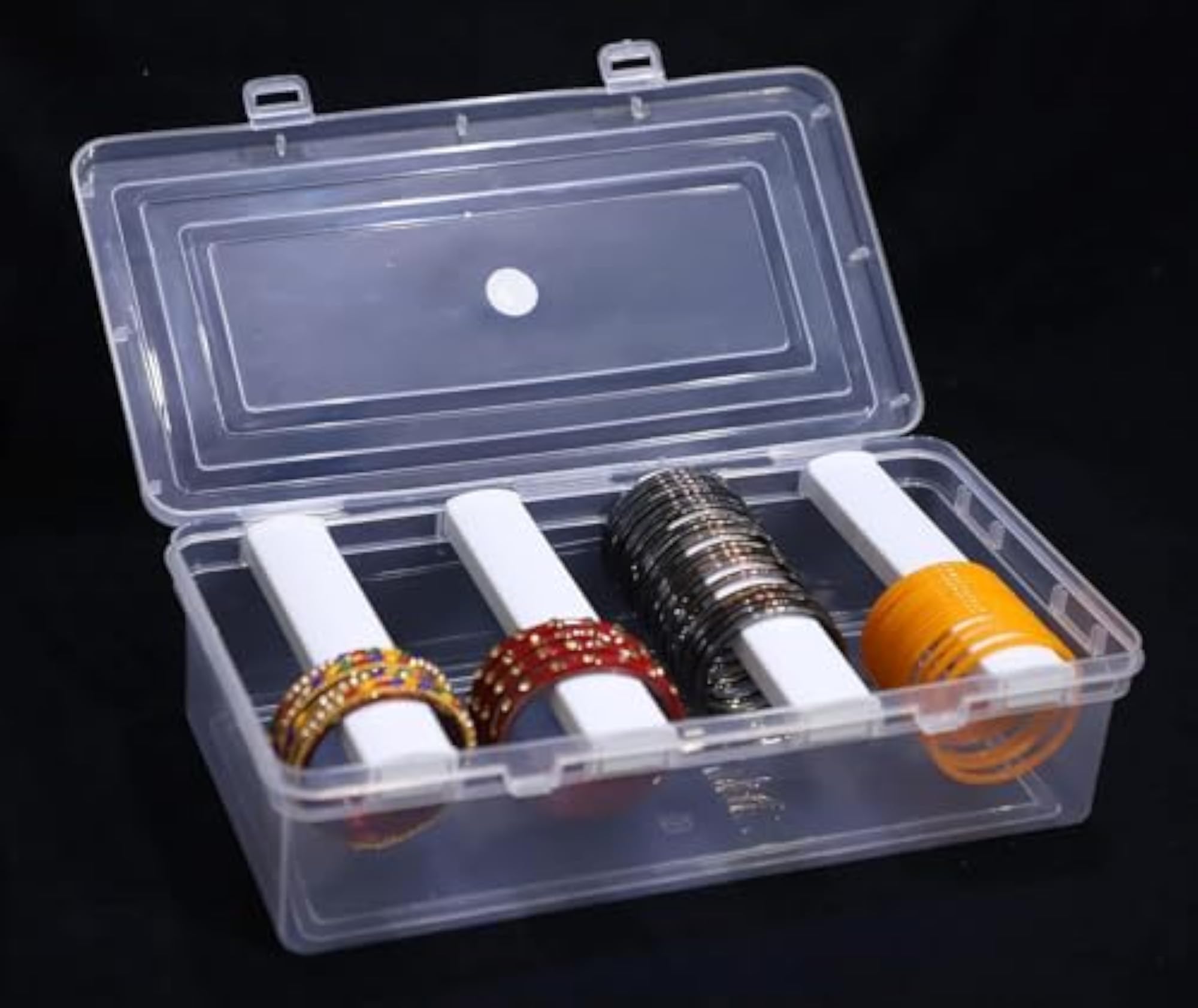 Plastic Bangle Box Organizer for Bangles & Bracelets