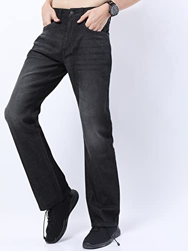 Image of Ketch Men's Stretch Fit Mid Rise Bootcut Mid-Rise Jeans (Stretchable)