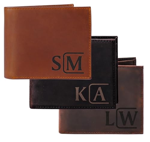 Customizable Genuine Leather Wallet for Men – Personalized Slim Wallet, Unique Gift for Husband, Dad, or Boyfriend, Thoughtful Gifts for Anniversary, Father’s Day, Valentine’s Day, Christmas2