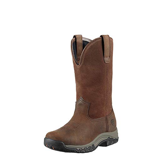 Image of Ariat Terrain Pull-On Waterproof Boots - Women's Western Leather Work Boot