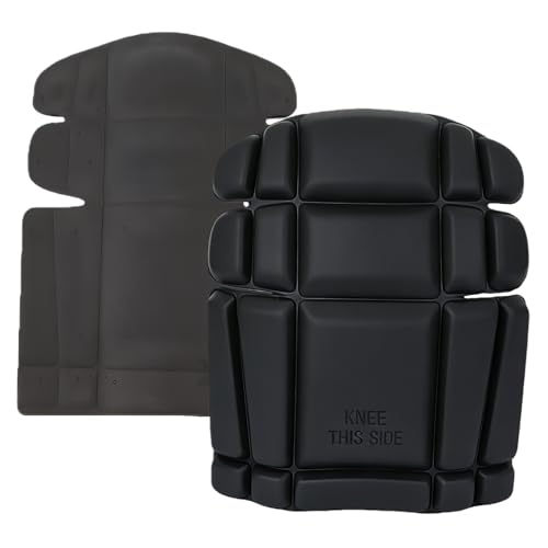 LuxStellar 2er-Set Kniepolster für Arbeitshosen Robuste Knieschoner für sicheren Knieschutz bei Arbeiten auf Baustellen und im Handwerk Ideal für lange Stunden und ergonomisches Arbeiten