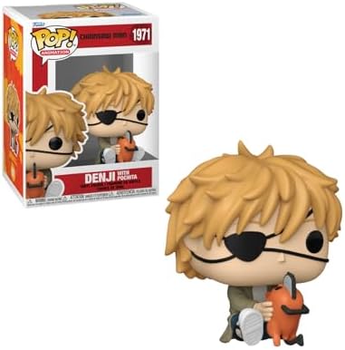 Candide, Boneco, Funko POP! Denji & Pochita, Chainsaw Man - 9 cm