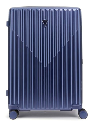 Bagage GUESS Olbia Trolley L Blue trolley rigide aux finitions haut de gamme