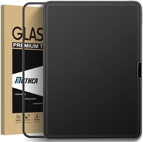 Mothca Matte Screen Protector for iPad Air 11 inch (M4 2026/ M3 2025/ M2 2024), Anti-Glare & Anti-Fingerprint Tempered Glass Film Smooth as Silk, 1 Pack