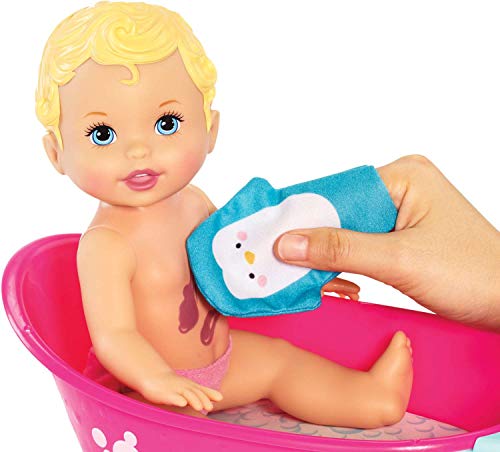 Little Mommy Brincadeira Na Banheira Mattel Loira