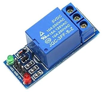 Scriptronics 5V One Channel Relay Module Relay Switch with OPTO Isolation High Low Level Trigger Compatible with Arduino Raspberry pi ARM AVR