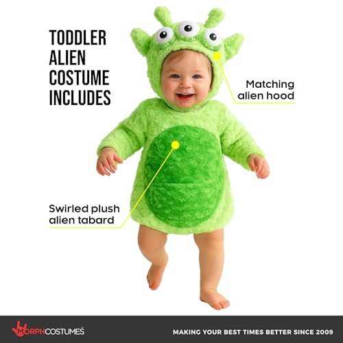 Disfraz Alienígena Plush para Bebés y Niños miniatura 2