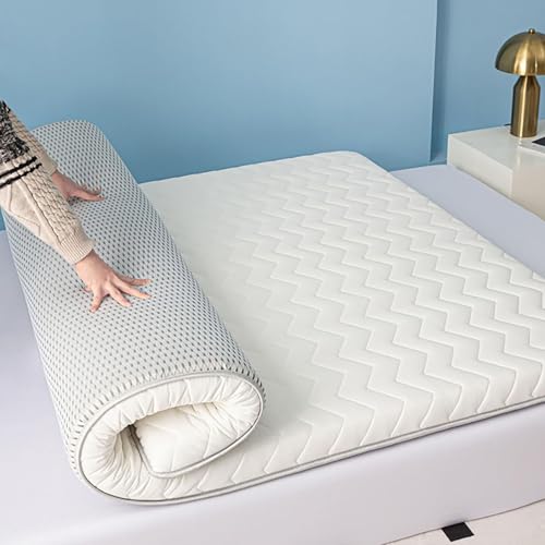 Lista de Colchoneta ortopedica - 5 favoritos. 48 Colchón Engrosado de Estilo japonés, colchoneta ergonómica portátil y Transpirable para Acampar, cómoda Cama ortopédica, imprescindible para el hogar.