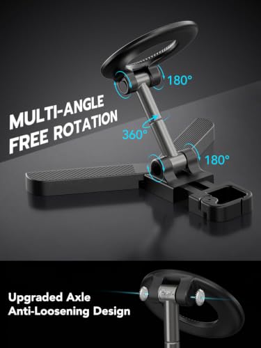 Magnetic Phone Mount Holder for Gym w/ N52 Strong Magnet MPT-03 360° Rotation, For iPhone 12-17 & Android - image 4