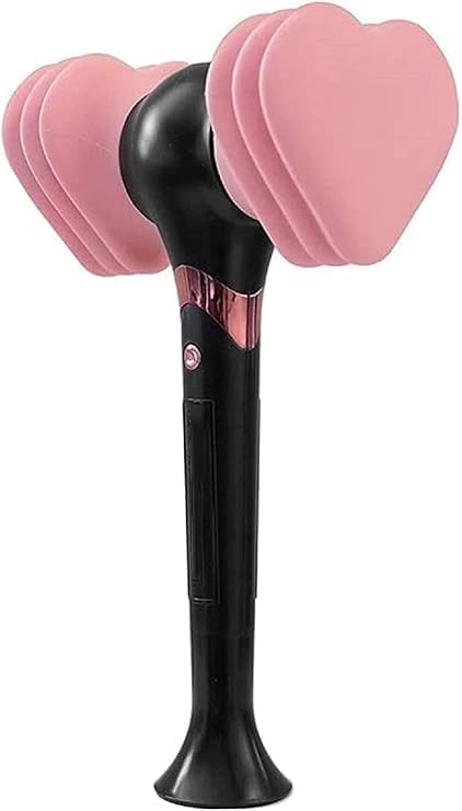 Light Stick Concert Glow Lamp Official Hammer Light Stick Fans Gift Hiphop Stick Luminous Lamp (Pink, OneSize)