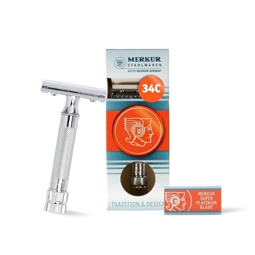 Merkur Mk34c Double Edge Razor for Men