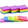 (24 Pack) Sticky Notes 3×3 in Post Bright Stickies Colorful Super Sticking Power Memo Pads, Strong Adhesive, 74 Sheets/pad