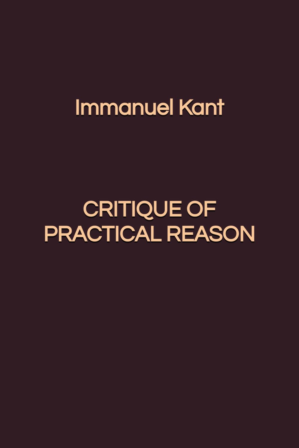 Critique of Practical Reason