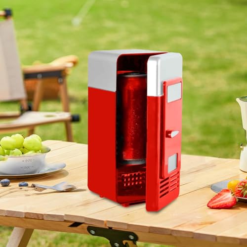 Image of Small Drink Cooler | Personal USB Drink Cooler, Compact Plug-In Device, Warmer Equipment for Teens, Students, Girls, Family and Kids