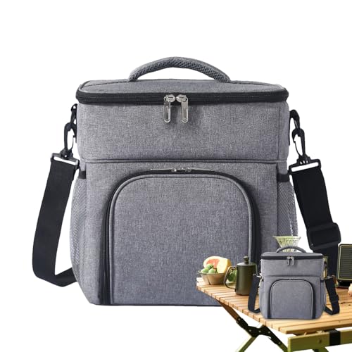 Insulated Lunch Bag for Women | Cooler Organizer with Compartment for Lunchbox | Large Capacity Leak Proof Cooler Bag for Picnic, Outing, Sports, Travel