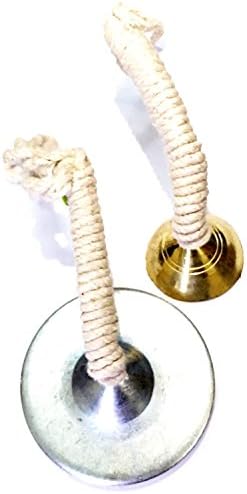 Bharatanatyam Dance Instruments Metal Brass & Iron Brass Nattuvangam Thalam Jathi Chyme Bells