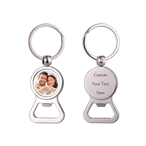 Photo Bottle opener Keychain Personalized,Custom...