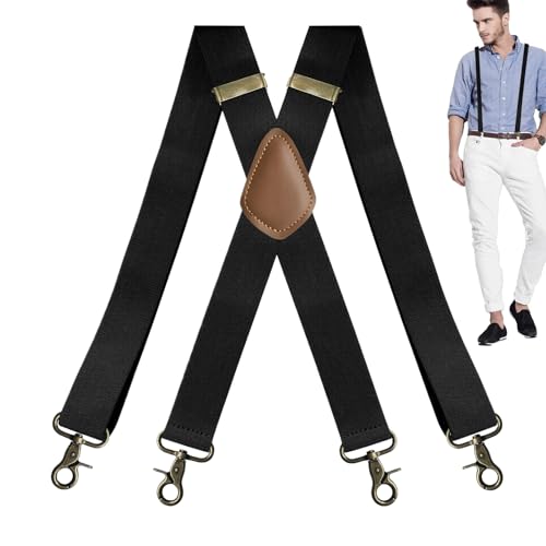 Bretelles pour les Hommes ajustables résolvant le problème de pantalon