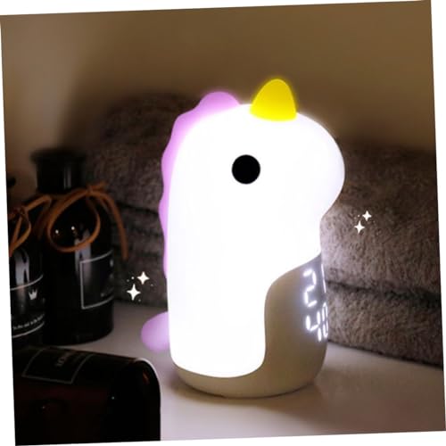 RUNROTOO Unicorno Luce di Notte Sveglie Digitali