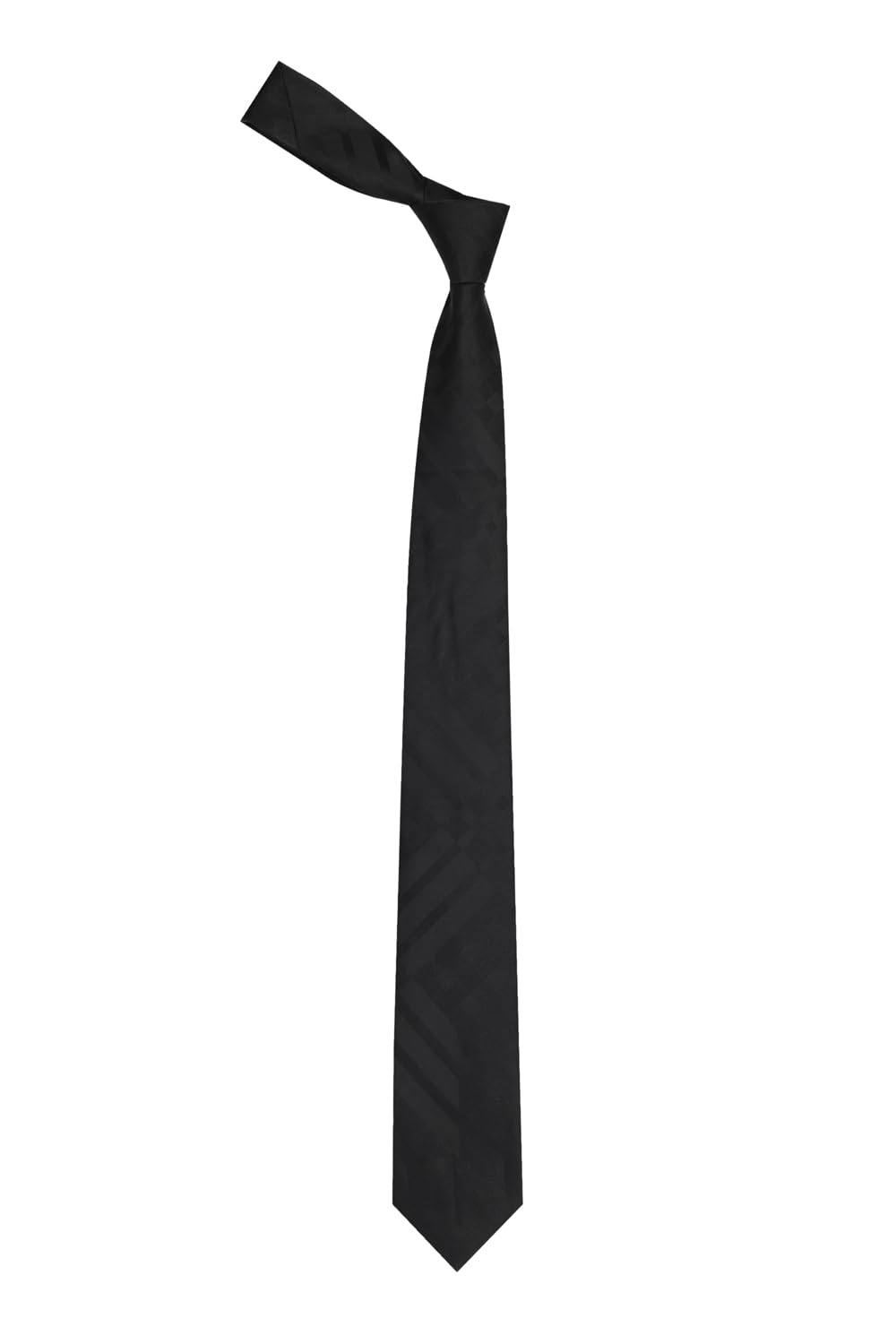 van heusen Men Black Embroidered Party Tie-picture-53