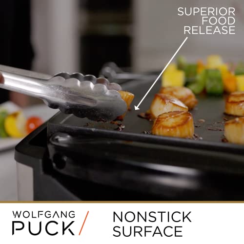 Wolfgang Puck Xl Reversible Grill Griddle, Oversized Removable Cooking Plate, Nonstick Coating, Dishwasher Safe, Heats Up To 400ºf, Stay Cool Handles #TOP2