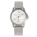 Morphic M80 Series Bracelet Watch w/Date, Silver/White, One Size, MPH8001