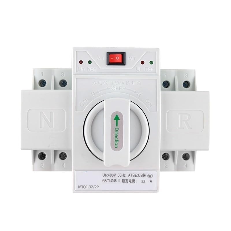 ATS MTQ3-1600A Transfer Switch 63A 2 Pole Dual Power automat Transfer Switch Suitable PC Class AT