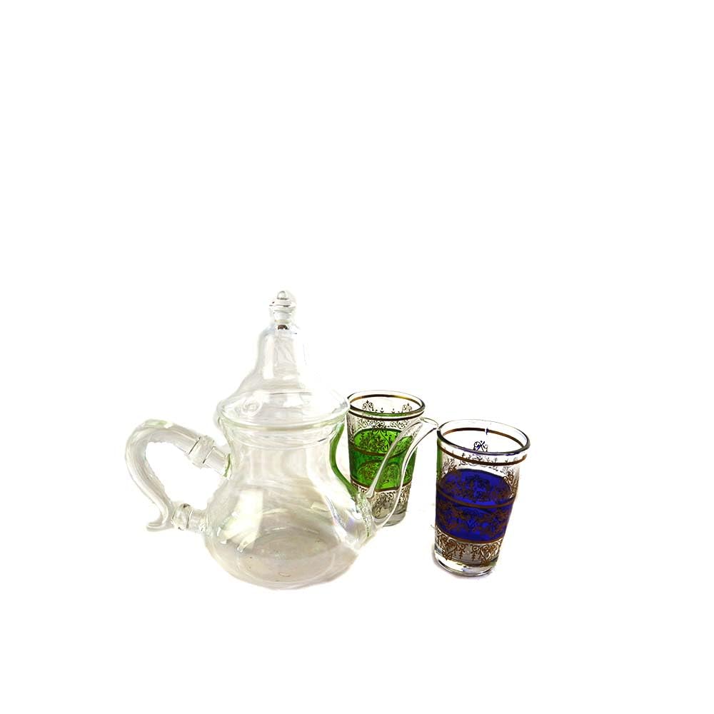 Marokkanische Teekanne Teekocher aus Borosilikat 400 ml