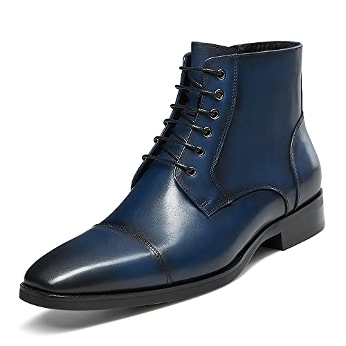 Image of GIFENNSE Mens Dress Boots Formal Chelsea Boots for Men