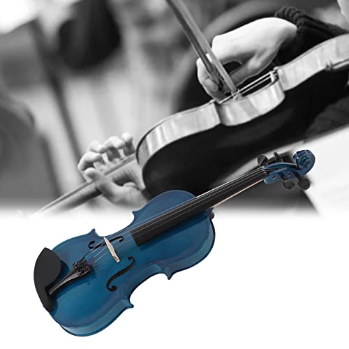 Eujgoov 4/4 Kit de Violino de Madeira Sólida Instrumentos Musicais de Cordas com Arco de Rosina Saco