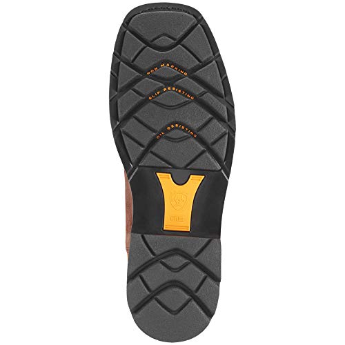 Ariat Sierra Men's Aged Bark Wide Square Toe Pull On Western Work3