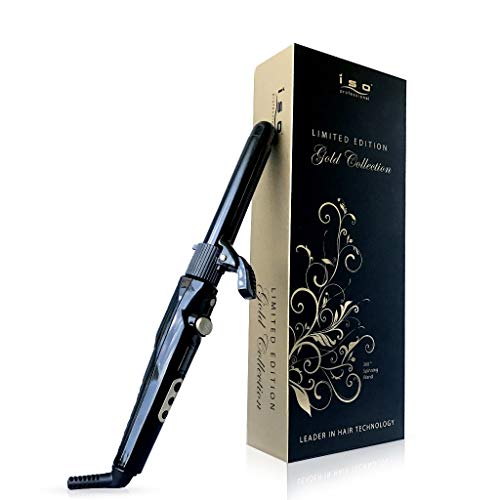 ISO Beauty Gold Collection 360 Rotating Curling Iron