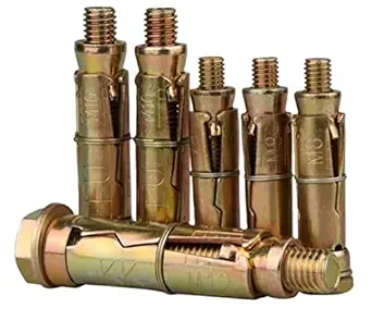Wall Anchor Bolt Fastener Rust-Proof Rawal bolt for Concrete Walls (8mm, 6)
