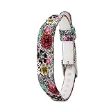 fitbit flex 3 uscita Easy and simple to use Tyogeephy Compatibile con Fitbit Flex 2 Cinturino, con Orologio Fibbia Comfortable Suave Silicona Impreso Floral Pulsera