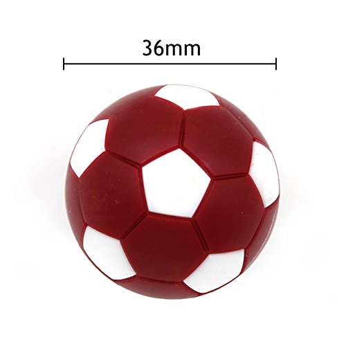 Sunfung Table Soccer Foosballs Replacement Balls Mini Multicolor 36Mm Official Foosball 12 Pack #TOP1