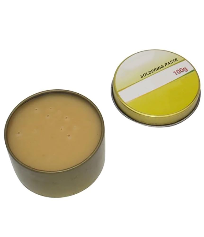 Rubik Soldering Paste 100g, No-Clean Lead-Free for PCB, Mobile Phone Repair, and BGA Welding