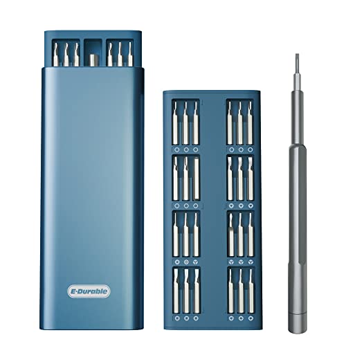 49 in 1 Mini Feinmechaniker Schraubendreher Set Klein Präzisions Handy Reparaturset mit Hochwertigem Aluminiumgehäuse Feinmechaniker Satz Magnetisch für iphone Laptop Spielzeug Uhren Kamera Brillen … Cover