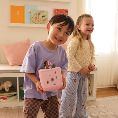 tonies Toniebox 2 Bundle Incl. 1 Lalalinos Scout - Musik und Abentuer, Pink, Audioplayer für Hörbücher, Lieder, Einschlafen und Tonieplay für Kinder