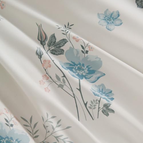 Lucky Brand Clarie Floral Comforter Set with Pillows - Twin/Twin XL Size - 5 Piece Luxurious Bedding Ensemble