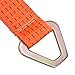 Axle Recovery Winch Strap Sling 5000kg 84cm Car Transporter Trailer
