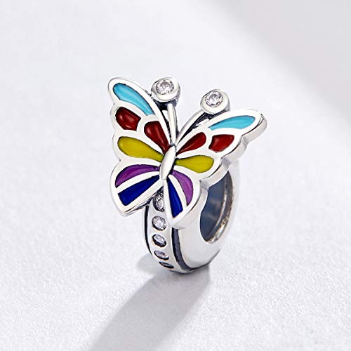 Image of ARTCHARM 925 Sterling Silver Stopper Beads Spacers Charms fits European DIY Bracelet, Personalized Gifts for Mothers Day /Birthday /Christmas