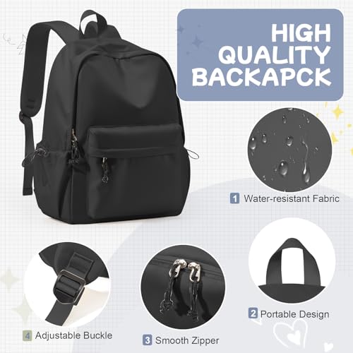Glowic Laptop Backpack Black - Image 4