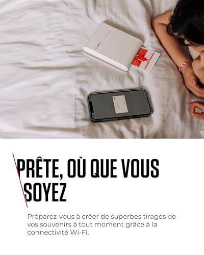 Canon SELPHY Imprimante photo couleur portable sans fil SQUARE QX10 - vue 5
