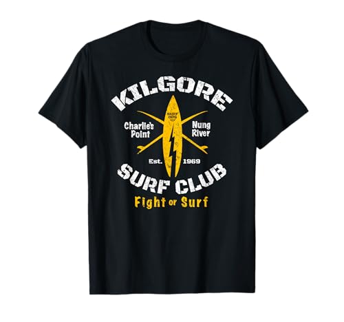 Surf Ops Kilgore Surf Club SURF o LUCHA Camiseta